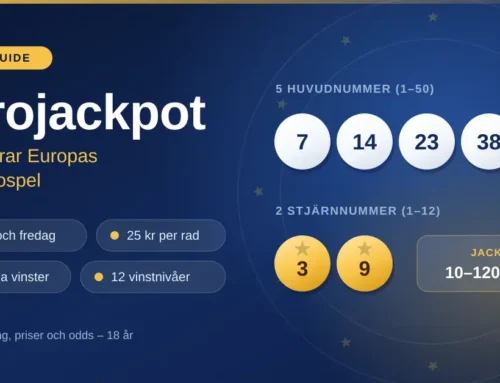 Eurojackpot – så fungerar Europas stora lottospel