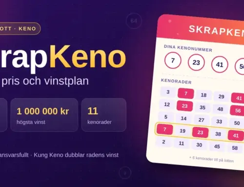 SkrapKeno – regler, pris och vinstplan för skraplotten