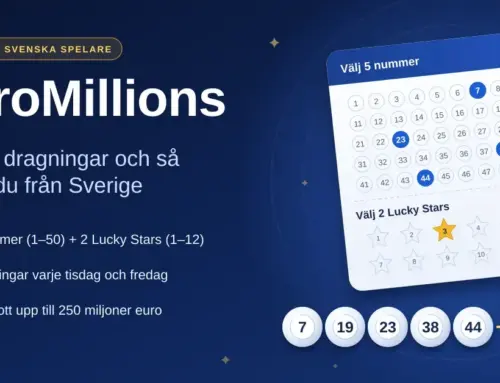 EuroMillions – regler, dragningar och så spelar du från Sverige