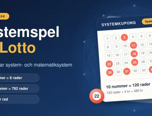 Systemspel på Lotto – så fungerar system- och matematiksystem